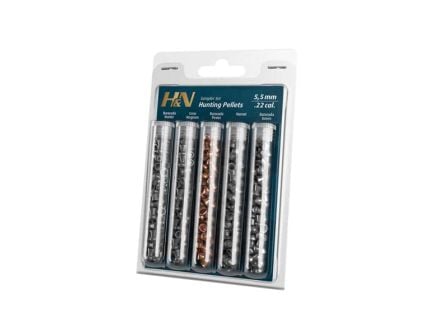 H&N Hunting-Sampler Type II .22 Cal 5-Type Airgun Pellet