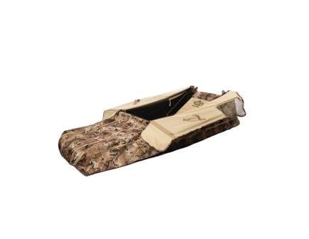 Rig Em Right Waterfowl X-Factor 84" x 37" x 17" Layout Blind, Gore Optifade Marsh Camouflage