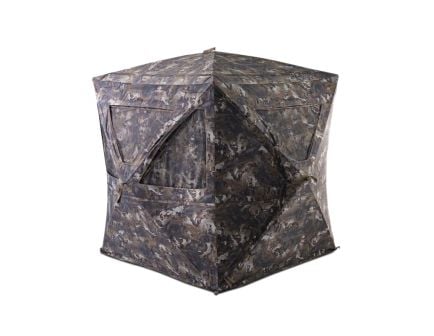 Rig Em Right Waterfowl HydeOut 55" x 55" x 65" Blind, Gore Optifade Timber Camouflage