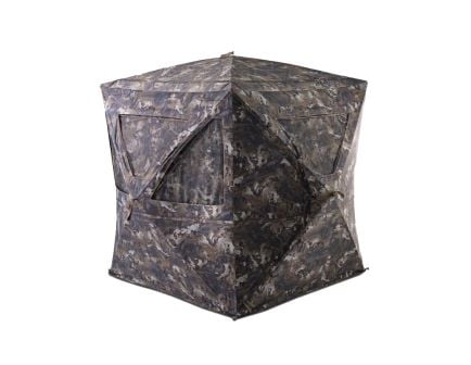 Rig Em Right Waterfowl HydeOut XL 65" x 65" x 72" Blind, Gore Optifade Timber Camouflage