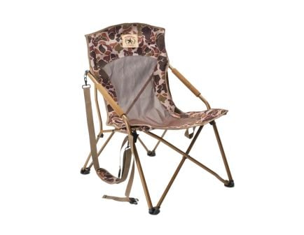 Rig Em Right Waterfowl 29.50" x 25" x 33" Hunting Chair, Classic Brown Camouflage 500 lb