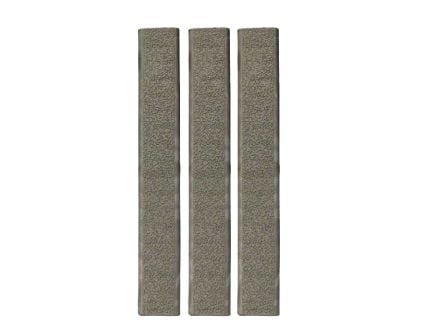 Ergo 3-Pack Textured Slimline Rail Cover, OD Green