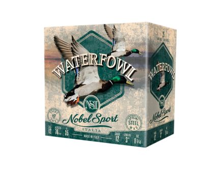 Nobel Sport Waterfowl 12 Gauge 3" #2 1-1/4 Ounce 25rds
