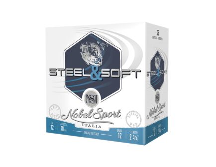 Nobel Sport Target Steel & Soft Loads 12 Gauge 2-3/4" #7 1 Ounce 25rds