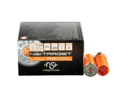 Nobel Sport Target Trap LR1 Low Recoil 12 Gauge 2-3/4" #8 1 Ounce 25rds