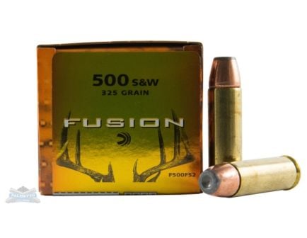 Federal 500 S&W Magnum 325gr Fusion Ammunition 20rds - F500FS2