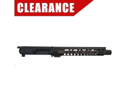 PSA PA-9 Gen3 10.5" 9mm 1/10 Nitride 12" Slanted M-Lok Railed Upper With Fluted Flash Can - 516447596