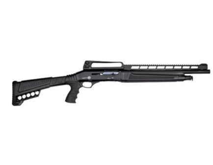 Garaysar Fear-114 12 Gauge 18.5" 4rd Tactical Semi-Auto Shotgun, Black
