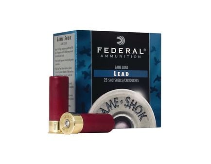 Federal 20ga 2.75" 1oz #7.5 "Game-Shok" Heavy Field Lead Shotshells 25rds - H202 7.5