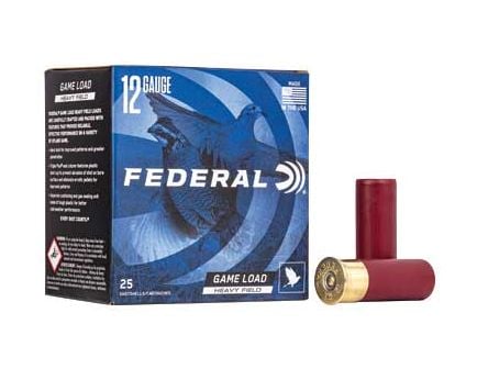 Federal Game Shok 12 Gauge Shotgun Shells 2.75" #7.5 25rds