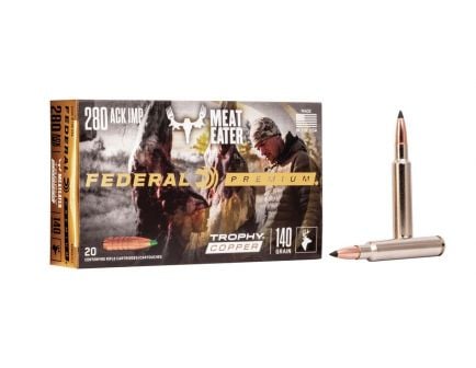 Federal Trophy Copper .280 Ackley Improved 140 gr 20 Rounds Ammunition