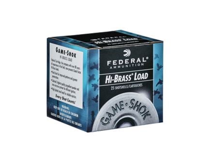 Federal Game Shok 3" 4 Shot 11/16 oz .410 Ammunition 25 Rounds