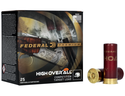 Federal High Overall .410 Gauge Ammo 2.5" 1/2 oz #9 Shot 25rd - HOA4109