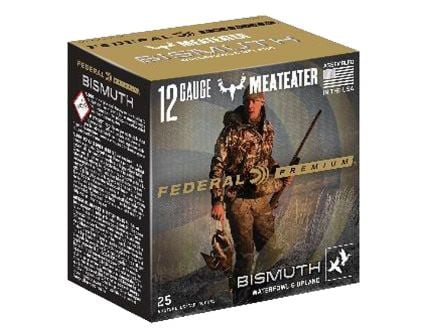 Federal Premium Bismuth 2.75" 1 1/4 oz 3 Shot 12 Gauge Ammunition 25 Rounds