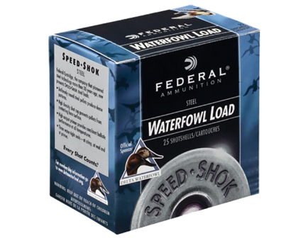 Federal 16ga 2.75" 15/16oz #2 Speed-Shok High-Velocity Steel Shotshells