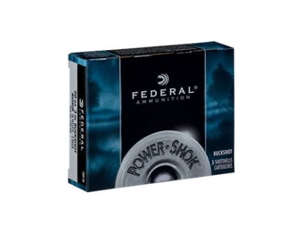 Federal 20ga Magnum Buffered #2 Buck Power-Shok Shotshell Ammunition 5rds - F207 2B