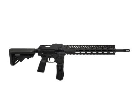 Freedom Ordnance FM-9D 16" 9MM Belt Fed AR Rifle w/ Full Picatinny, Black