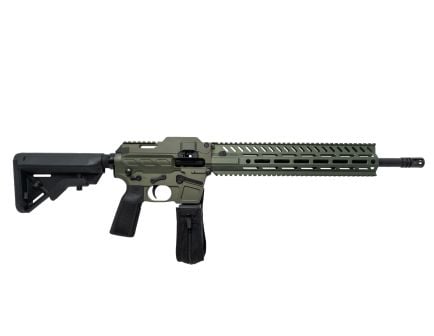 Freedom Ordnance FM-9D 16" 9MM Belt Fed AR Rifle w/ Full Picatinny, ODG