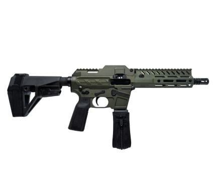 Freedom Ordnance FM-9D 8" 9MM Belt Fed AR Pistol w/ M-LOK Rail, ODG