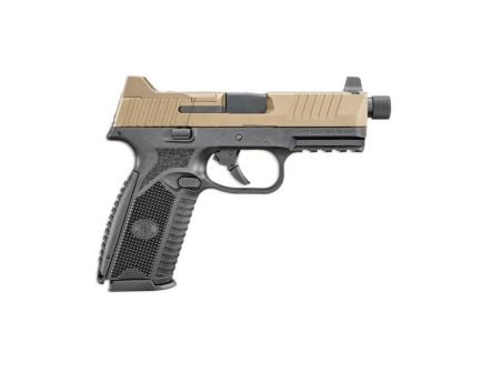 FN 509 Tactical Threaded Barrel 9mm Pistol | FDE/Black