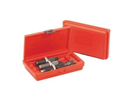 Forster 8.50" L x 2.50" H Deluxe 3-Die Storage Box, Red