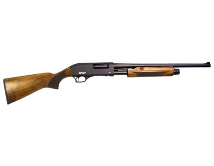 G-Force GF3P 12 Gauge Pump Action Shotgun, Black/Walnut