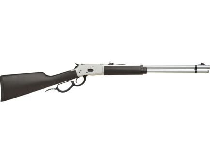 G-Force Saddlehorn 20" 357mag10rd Lever Action Rifle, Black/Nickel - GFLVR357BSS