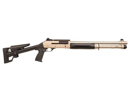 GForce GF4 (SAX2T) 18.5" 12GA 5rd Shotgun, Nickel/Black