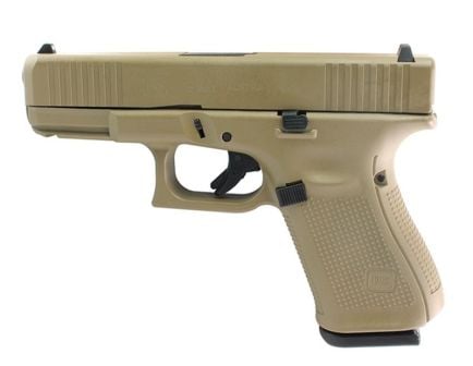 Glock 19 Gen 5 FS 9mm Pistol For Sale, Flat Dark Earth