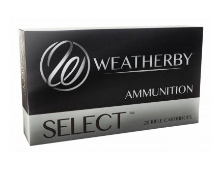 Weatherby Select 240 Weatherby Mag 100 grain Spitzer Rifle Ammo, 20/Box - G240100SR
