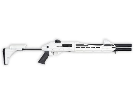 Garaysar Fear-112 12 Gauge 18.5" 4rd Semi-Auto Shotgun, White