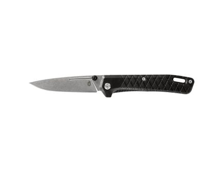 Gerber Zilch Folding Drop Point Knife, Black - 30-001878