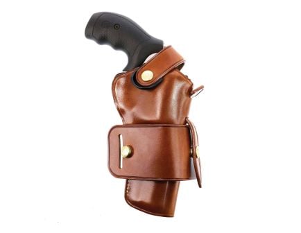 Galco WheelGunner 2.0 Ruger Redhawk OWB Holster Ambidextrous Leather, Tan