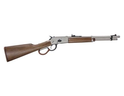 G-Force Lever Action 16" .357Mag 8rd Rifle, Nickel/Walnut - GFLVR357SS16