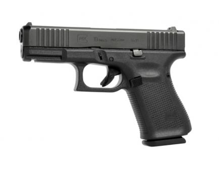Glock 19 Gen 5 FS 9mm Pistol With Glock Night Sights, Black