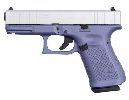 Glock 19 Gen 5 FS 9mm Pistol, Crushed Orchid/Satin
