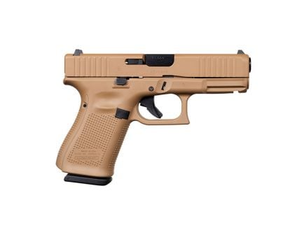 Glock 19 Gen 5 FS 9mm Pistol, Dark Desert Earth