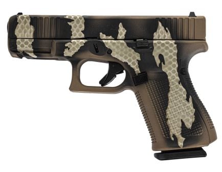 Glock 19 Gen 5 FS 9mm Pistol, Riptile Camo