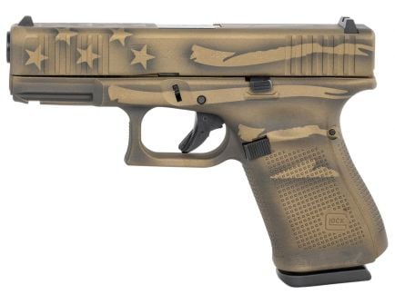 Glock 23 Gen 5 .40 S&W Pistol, Battleworn Bronze Cerakote