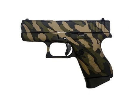 Glock 43 9mm Pistol, Tilted Mil Camo