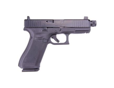 Glock 45 Gen 5 FS Threaded Barrel 10 Round 9mm Pistol, Black