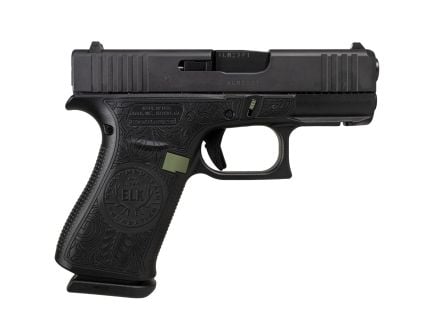 Glock G43X Rocky Mountain Elk Foundation 3.26" 9mm 10rd Pistol - GLOGUX4350201RMEFW