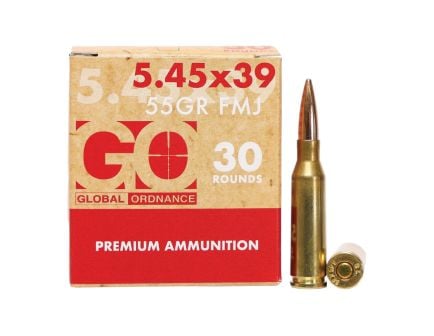 Global Ordnance 5.56x39mm 55 gr FMJ 30rds