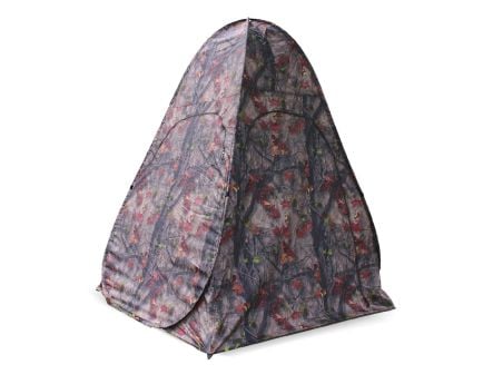 HME Spring Steel 100 60" x 60" x 78" Ground Blind, Stick and Limb Camouflage