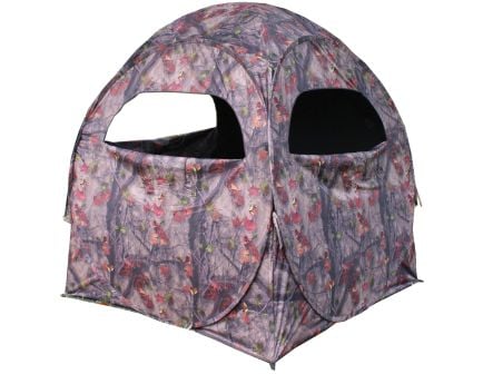 HME Spring Steel 75 58" x 58" x 57" Ground Blind, Stick and Limb Camouflage