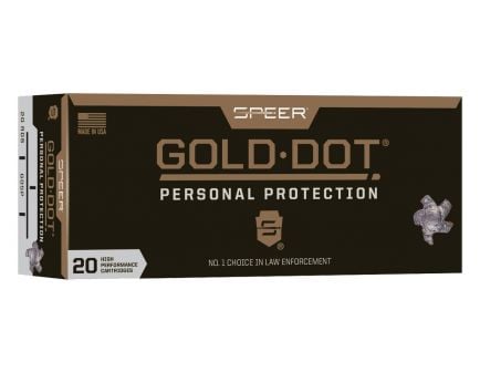 Speer Gold Dot Rifle Personal Protection .300 Blackout 210 gr Speer Gold Dot 20 Rounds