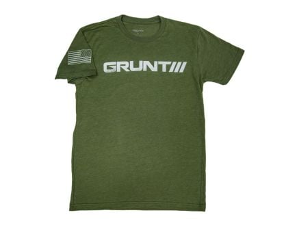 Lead Star Arms Grunt Logo T-Shirt, Sniper Green