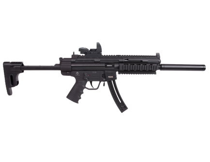 ATI GSG-16 16.25" .22 LR Carbine Rifle, Black w/ DUO Red / Green Sight - GERGGSG1622DUO