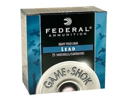 Federal 20ga 2.75" 7/8oz 7.5 Game-Shok"Game Load Shotshells 25rds - H200 7.5