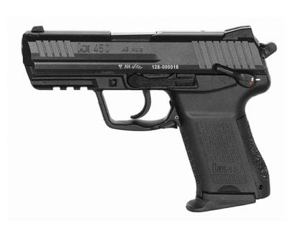 H&K HK45 Compact .45 ACP Pistol With Decocker Safety, Black